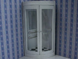 1/12 dollshouse miniature modern bathroom shower