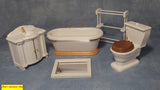 1/12 dollshouse miniature bathroom set