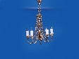 12th scale dollshouse miniature 12 volt chandelier