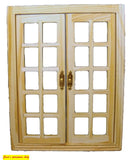 1:12 scale dolls house miniature selection of wooden  doors 5 to choose from.