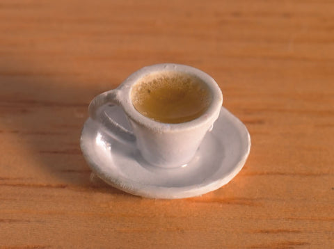 1/12 scale dollshouse miniature cup of tea or coffee