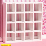1:12 scale dolls house miniature D.H.E modern cubed display unit 3 to choose from.