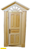 1:12 scale dolls house miniature selection of wooden  doors 4 to choose from.