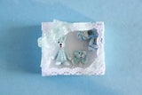 1:12 scale dolls house miniature baby gift box 2 to choose from.