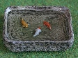 1/12 scale dollshouse miniature fish pond
