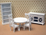1/12 dollshouse miniature dining room set