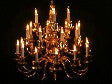 12th scale dollshouse miniature 12 volt stunning 24 armed  chandelier