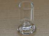 12th scale dollshouse miniature glass single glass