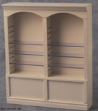 1:12 scale dollshouse miniature shop shelves 9 to choose from