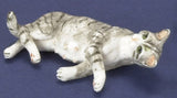 1:12 scale dollhouse miniature pregnant cats