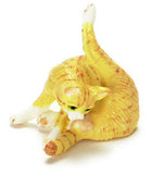 1:12 scale dollhouse miniature wash and brush up cats