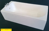 1:12 dolls house miniature modern white bathroom fixtures 7 to choose from.