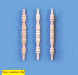 12th scale dollhouse miniature D.I.Y spindles