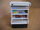 12th scale dollshouse miniature filled chiller cabinets