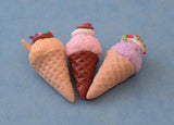 12th scale doll house miniature ice cream items