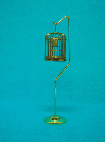 1:12 scale dolls house miniature selection of bird cages 4 to choose from.