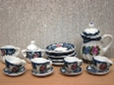 1:12 scale dolls house miniature pretty tea set 7 to choose from .