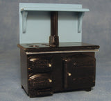 1:12 scale dolls house miniature selection of solid fuel stoves 3 choose from.
