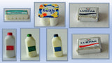 1:12 scale dolls house miniatures selection of dairy products