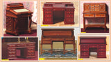 1:12 scale dolls house miniature selection of D.H.E desks 6 to choose from.