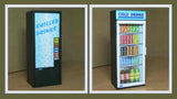 1:12 scale dollhouse miniature modern cold drinks machine 2 to choose from