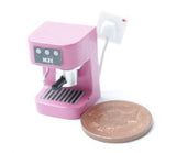 12th scale dollhouse miniature a modern handmade espresso machine various colours