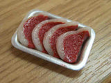 12th scale doll house miniature handmade assorted meat