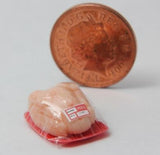 12th scale dollshouse miniature pre packed meat
