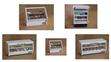 12th scale dollshouse miniature filled chiller cabinets