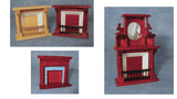 1:12 scale dolls house miniature D.H.E. resin fireplaces 6 to choose from.