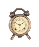 12th scale dollhouse miniature old fashioned alarm clock