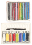 12th scale dollshouse miniature set of colouring pens or paints
