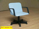 1:12 dolls house miniature modern hairdressers basins & chairs 8 to choose from.