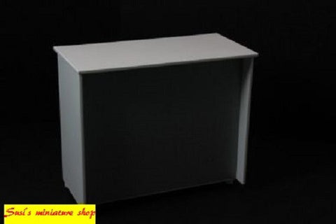 1:12 scale dolls house miniature modern hairdressers reception desk 3 to choose.