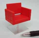 1:12 scale dolls house miniature modern hairdressers stylist chair 3 to choose.
