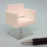1:12 scale dolls house miniature modern hairdressers stylist chair 3 to choose.