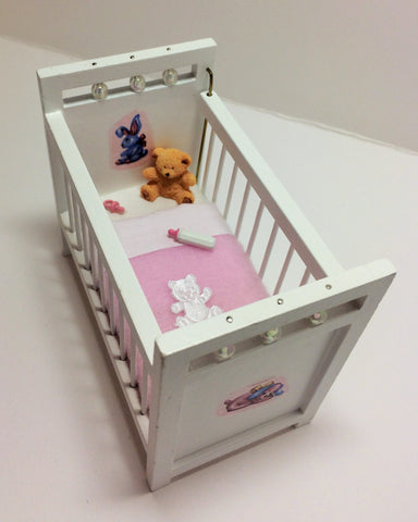 1:12 scale dollshouse miniature hand dressed babies nursery items