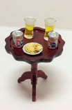 1:12 scale dolls house miniature dressed O.O.A.K drinks table 4 to choose from.