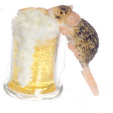 12th scale dollshouse miniature mischievous mice drinking