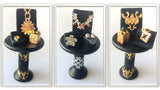 1:12 scale dolls house miniature O.O.A.K handmade jewellery stand 3 choose from