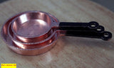 12th scale dollhouse miniature copper kitchenware