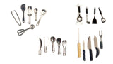 12th scale dollhouse miniature kitchen utensils