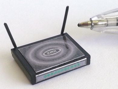 12th scale dollhouse miniature broadband router