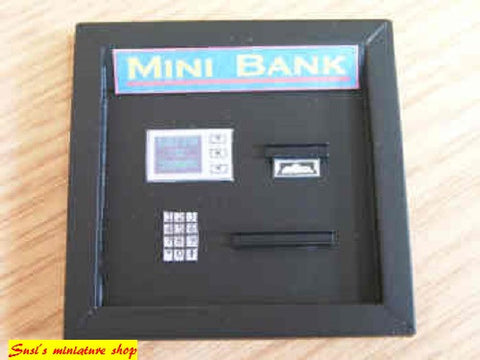 1:12 dolls house miniature handmade cash machine 5 to choose from.