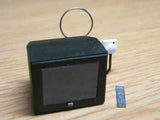 1/12 dollshouse miniature modern portable TV