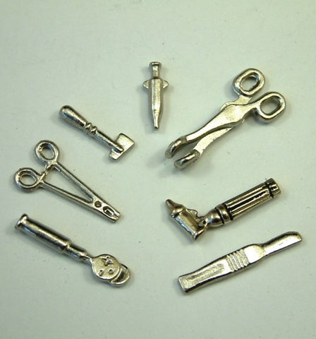 12th scale dollshouse miniature medical instruments