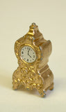 12th scale dollshouse miniature mantle piece clock