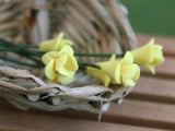 12th scale dollshouse miniature set of 6 flowers in a spray