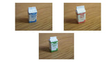 12th scale dollshouse miniature milk carton