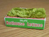 1/12 scale dollhouse miniature handmade carton of salad items